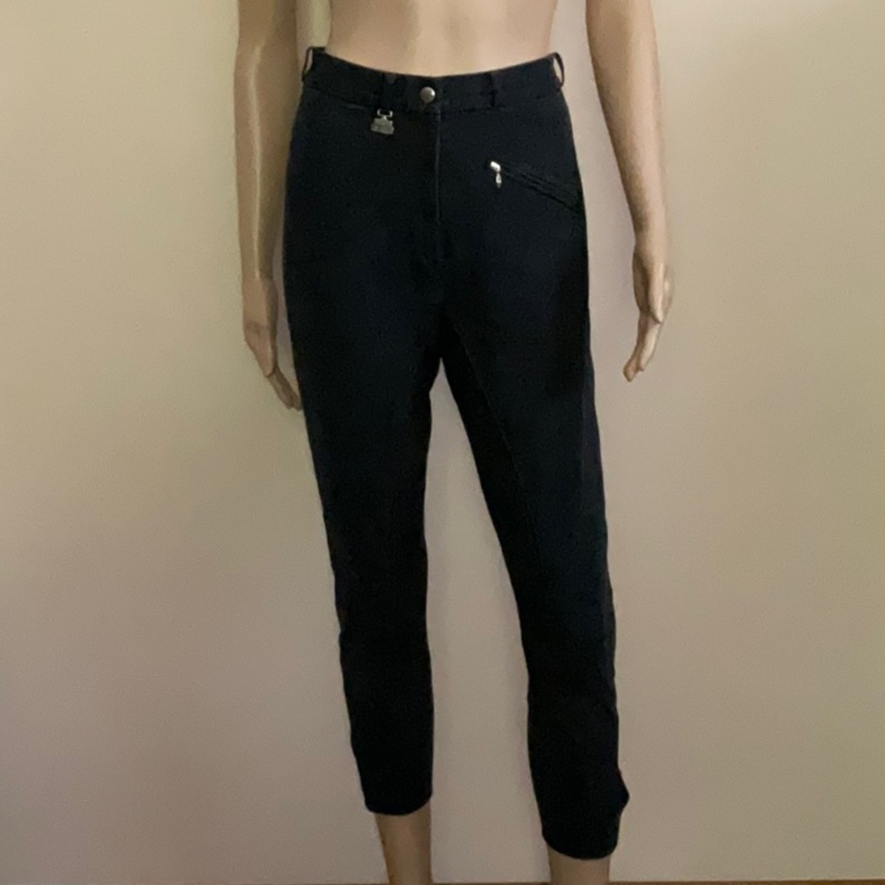 Georg Schumacher Full Leather Seat Breeches Cotton Spandex 26
